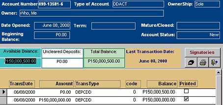 Account Ledger