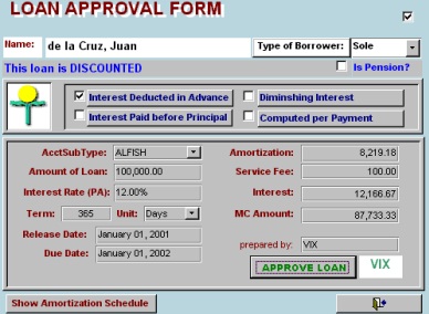 Approval Form